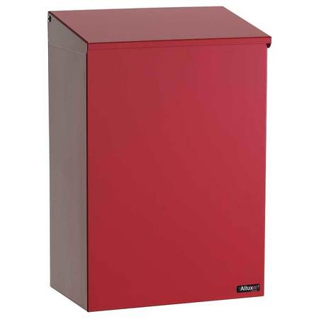 Allux Allux 100 Top Loading Wall Mount Mailbox in Red ALX-100-RD